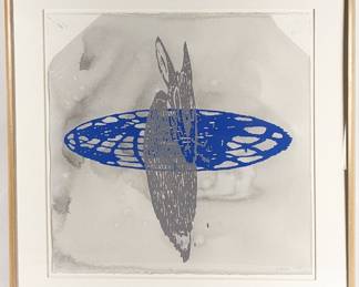 #74 • Jirí Georg Dokoupil: Signed LE Silkscreen #30/33, Framed
