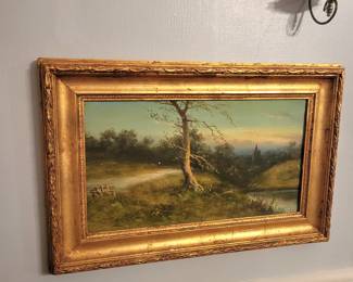 Antique Original Oil Painting 