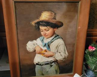 Enrico Frattini Original Oil Painting