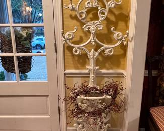 Cast iron hall tree