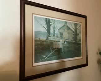 Blue Ridge Breakdown Framed Picture $ 50.00 - Signed / Numbered