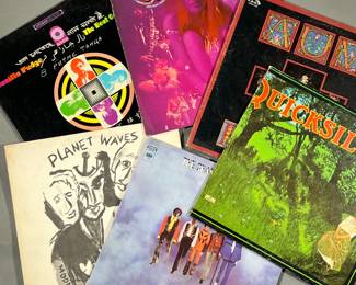 (7PC) MISC. VINYL | Miscellaneous vinyl records including albums from artists such as The Chambers Brothers, Quicksilver, The Electric Flag, and more. 