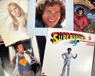 (8PC) MISC. RECORDS | Includes: Dan Fogelberg; The Innocent Age KE2 37393, Sacco; The People Time, The Jimmy Castor Bunch; Supersound (SD 18150) & Troglodyte (ANL 1-0877), Elliot Murphy; Lost Generation (APL1-0916), Herbie Mann; Super Mann (SD 19221) and more!
