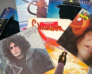MIXED RECORDS | Includes: Sister Sledge; Love Somebody Today (SD 16012), Chanson self-titled album (SW 50039), Maria Muldaur self-titled album (MS 2148) and Waitress in The Donut Shop (MS 2194), 2 copies of Michael Nesmith; From a Radio Engine to The Photon Wing (ILPA 9486) and more. 
