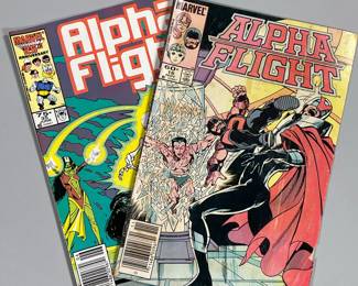 (2PC) ALPHA FLIGHT COMIC COLLECTION | Including:
"Alpha Flight" Nov. Edition 16
"Alpha Flight" June Edition 35
