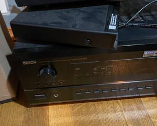 Denon stereo system 