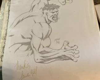 Various art pieces...