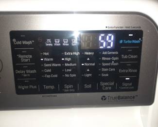 LG  Electric 5 Cu.Ft. Top Load Smart Washer - model WT7300CW 