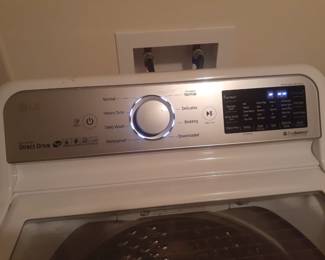 LG  Electric 5 Cu.Ft. Top Load Smart Washer - model WT7300CW 