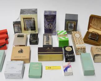 10 Vintage perfume collection