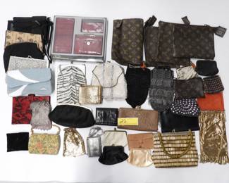 22 Vintage purse grouping