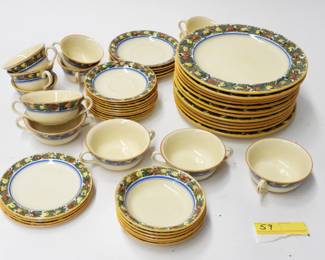 59 Titan Ware dinner service