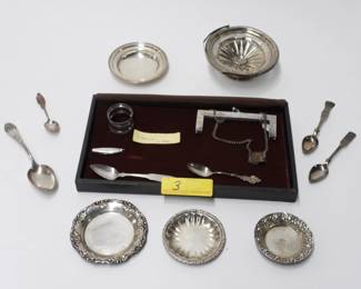 3 Sterling & Coin silver grouping