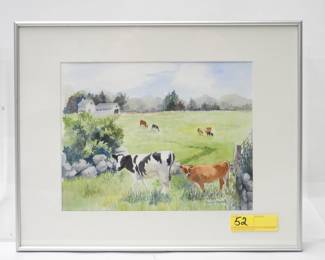 52 Frances Topping WC cows in pasture