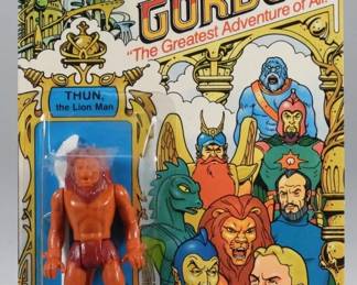 1001 1979 Mattel Flash Gordon S1 Thun the Lion Man MOSC