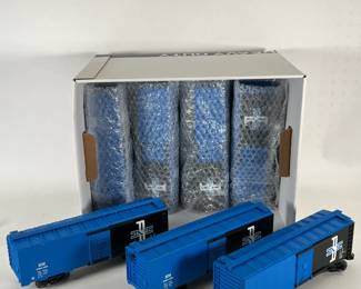 76 11PC Lionel B+M Box Car Modern Train Group