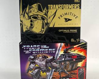 20 2PC Transformers Megatron HISS Tank & Optimus