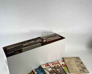 36 Yard Box of Magazines incl. MAD