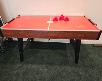 brunswick bantam air hockey table
