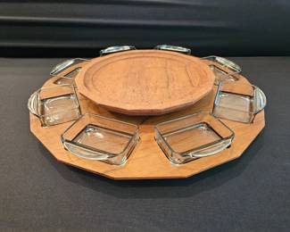 Dansk MCM Design Lazy Suzan by Jens Quistgaard for Digsmed Denmark