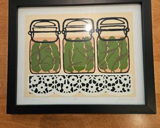 Judith Welk Artist Proof
"Pickles "