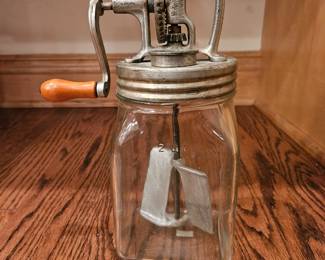 Antique Lightning Butter Machine 2 Qt