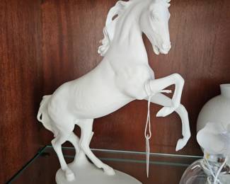 AK Kaiser White Porcelain Figurines