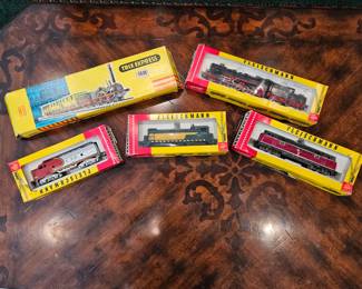 Fleischmann and Trix Trains. Large selection