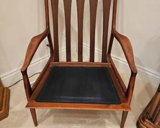 High-back "Archie" Lounge Chair by Milo Baughman