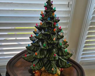 Vintage Ceramic Christmas Tree