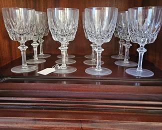 NACHTMANN Bleikristall CONTESSA 24% Lead Crystal Water, Wine, Brandy, Champagne and Sherbet