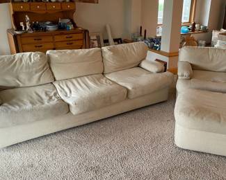Leather Sofa Set