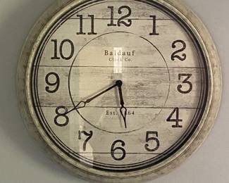 Large wall clock