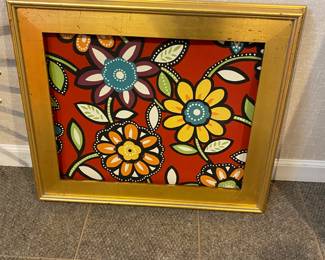 Framed fabric