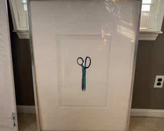 Scissors print