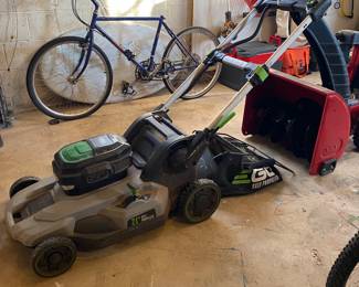 Ego electric lawnmower