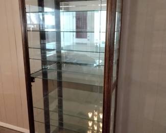 Glass curio case