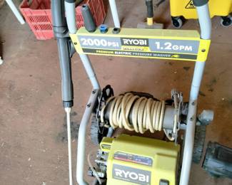 Ryobi pressure washer 