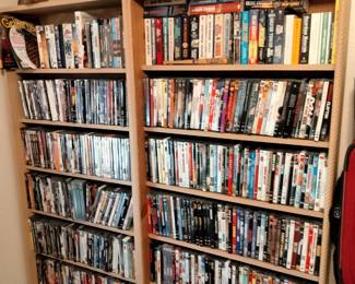 DVDs & Blu-ray, comedy, action adventure, thrillers, etc