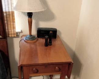 Solid maple nightstands 