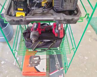 DeWalt cordless drill, Bauer cordless impact