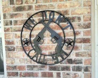 Outdoor wall decor