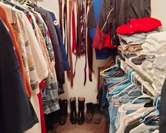 Men's clothing and shoes 