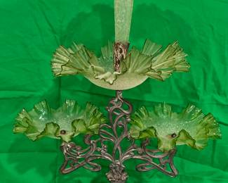 Art Nouveau Candy Dish/Serving Bowls