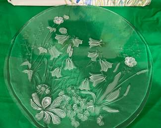 Walther Glas Wiesengrund Crystal Cake Plate