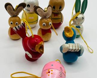 Vintage German Easter Ornaments
