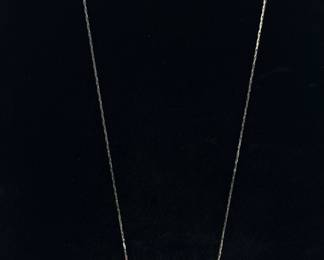 Stainless Steel Butterfly Charm and Necklace 1 of 2