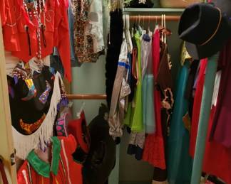 Great vintage costumes and clothes