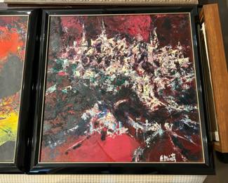 Harry Mintz-original oil-signed 