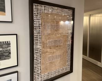 Mexican amate bark paper art